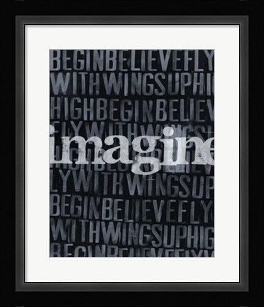 Framed Dream, Imagine... II Print