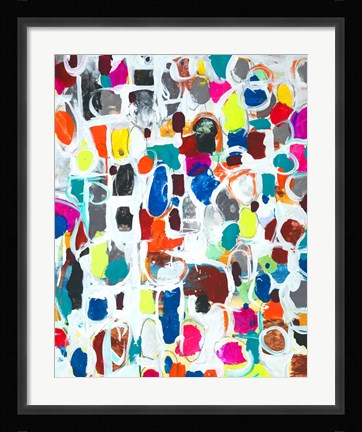 Framed Celebration II Print