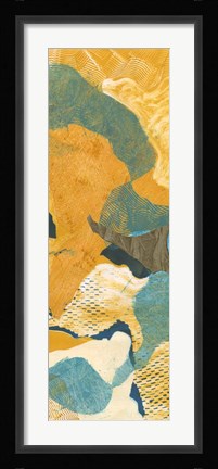 Framed Mountain Shapes II Print
