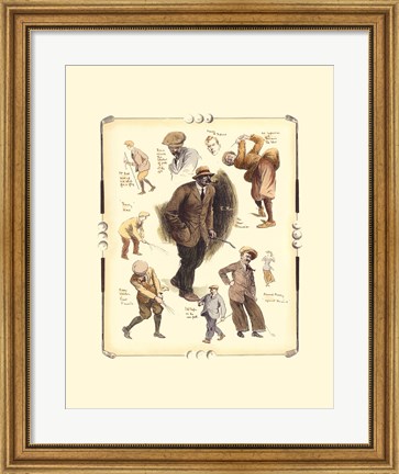 Framed Open Championship At Muirfield Print