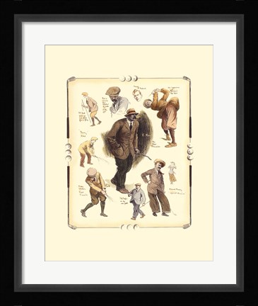 Framed Open Championship At Muirfield Print