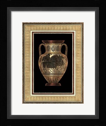 Framed Etruscan Earthenware II Print