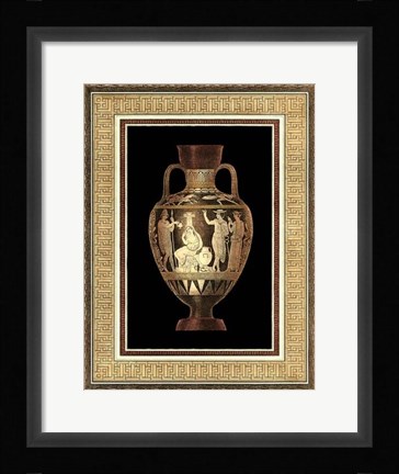 Framed Etruscan Earthenware III Print