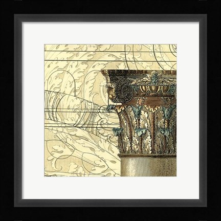 Framed Architectural Inspiration III Print