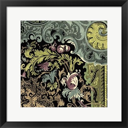 Framed Tapestry Elegance IV Print