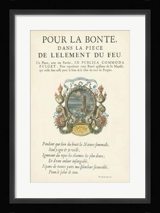 Framed Non-Embellished Bookplate VIII Print