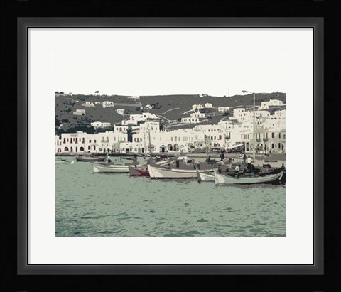 Framed Bimini Bay I Print