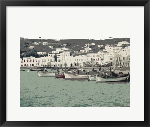 Framed Bimini Bay I Print