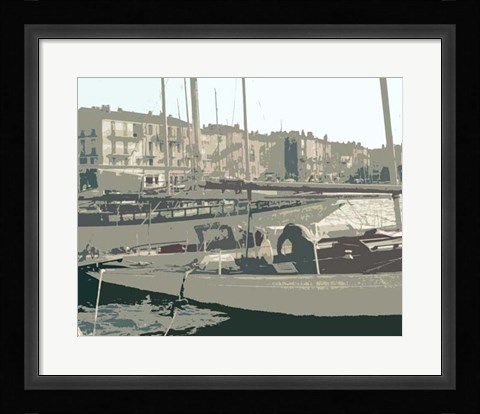 Framed Bimini Bay II Print