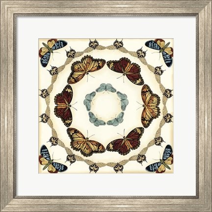 Framed Butterfly Collector II Print