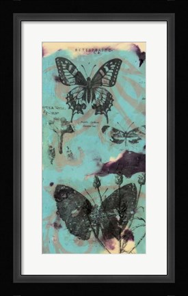 Framed Evening Flight I Print