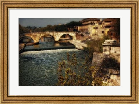 Framed Ponte Cestio Print