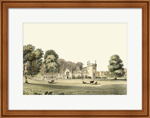 Framed Lancashire Castles III Print