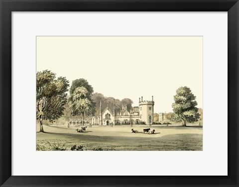 Framed Lancashire Castles III Print