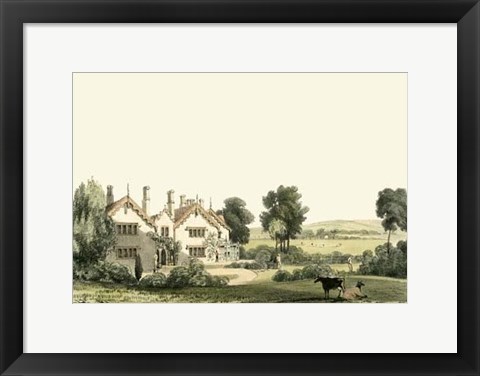 Framed Lancashire Castles IV Print