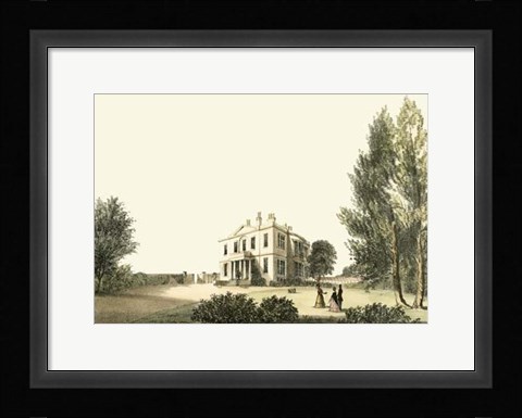 Framed Lancashire Castles VI Print