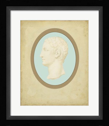 Framed Spa Cameo II Print