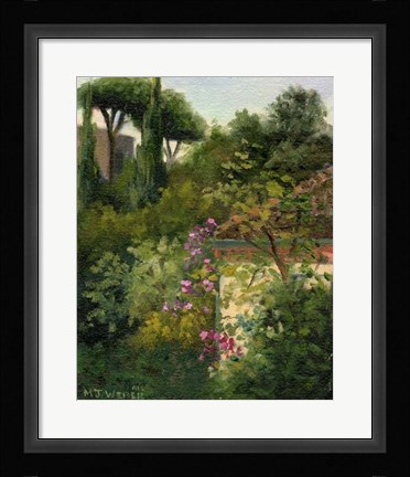 Framed Villa Next Door Print