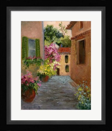 Framed French Passage Print
