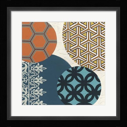 Framed Paper Lanterns IV Print