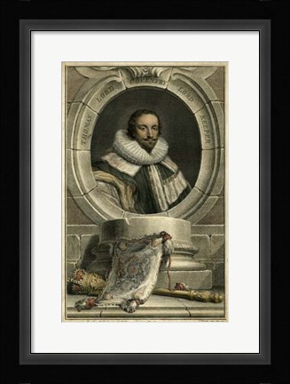 Framed Portrait IV Print