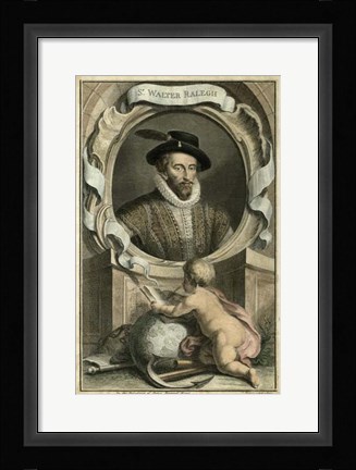 Framed Portrait V Print