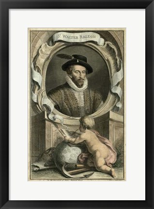 Framed Portrait V Print