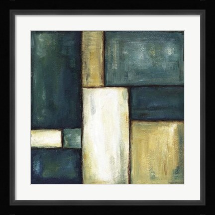 Framed Cobalt I Print