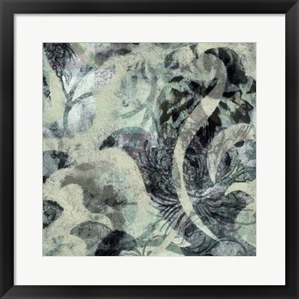 Framed Layered Patterns II Print