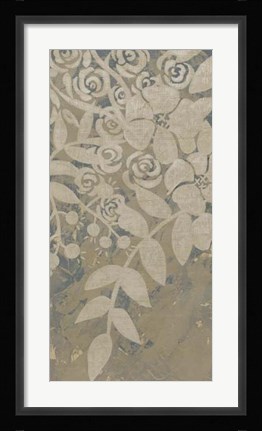 Framed Linen Chintz II Print