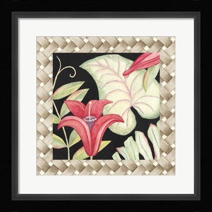 Framed Midnight Garden III Print