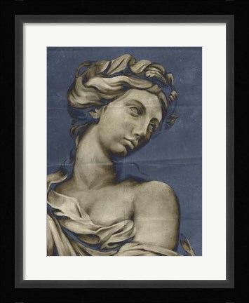 Framed Sculptural Renaissance I Print