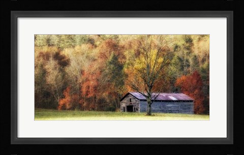 Framed Waiting For the Harvest Print
