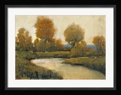Framed Creek Side I Print