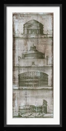 Framed Architectural Survey II Print