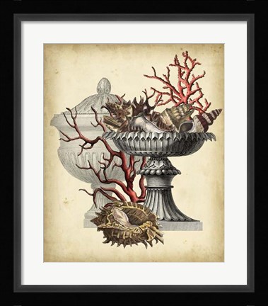 Framed Ocean's Bounty I Print