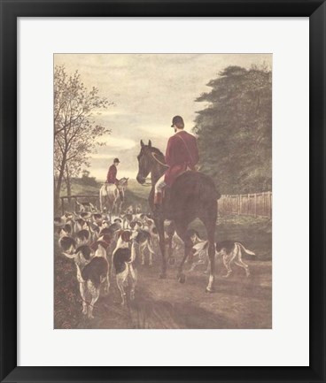 Framed Evening Print