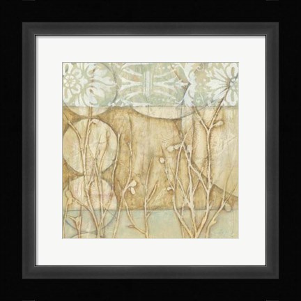 Framed Small Willow and Lace II Print
