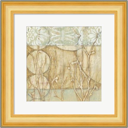 Framed Small Willow and Lace II Print