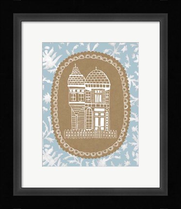 Framed Avery's Dollhouse I Print