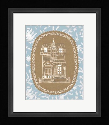 Framed Avery's Dollhouse IV Print