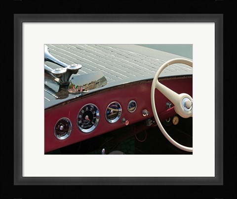 Framed Antique Boating I Print