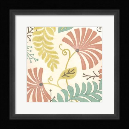 Framed Veranda Floral III Print