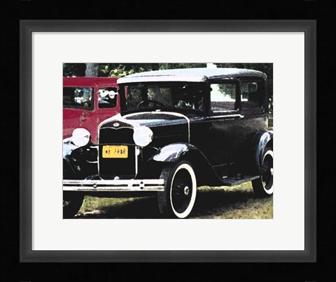 Framed Joy Ride IV Print