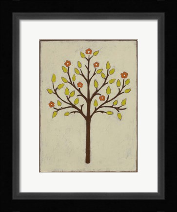 Framed Orchard Vignette II Print