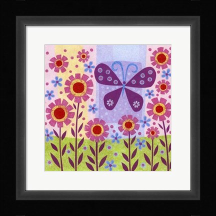 Framed Butterfly Meadow Print