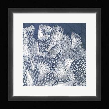 Framed Coastal Menagerie III Print