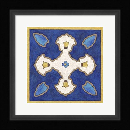 Framed Royal Lapis I Print