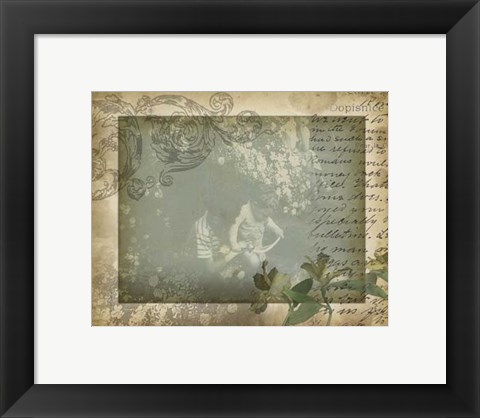 Framed Vintage Memories I Print