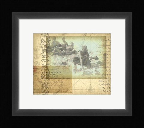 Framed Vintage Memories III Print